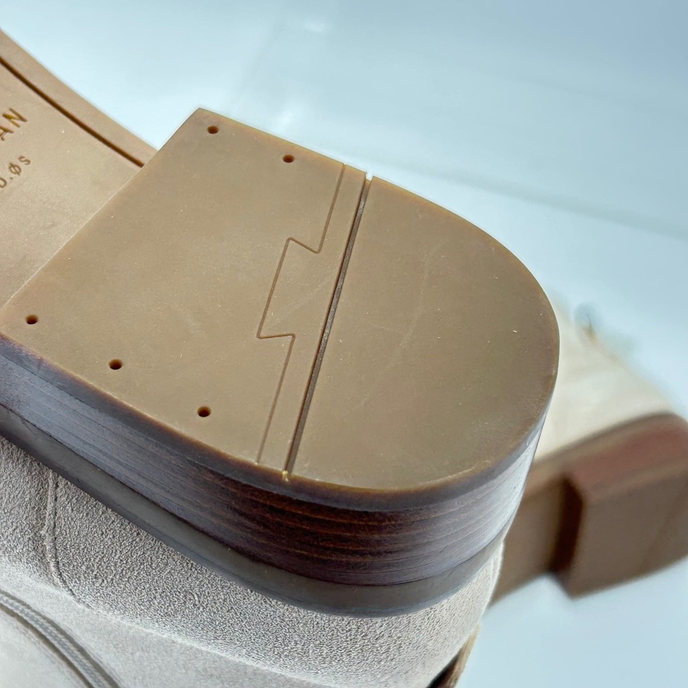Cole Haan Grand OS Size 7 Suede Ankle Booties NEW Beige Waterproof Boots $298 - Picture 14 of 15
